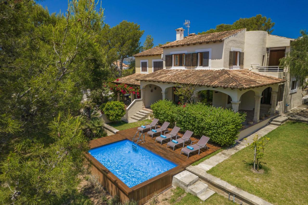 Villa Alcanada Garden Alcúdia Eksteriør bilde